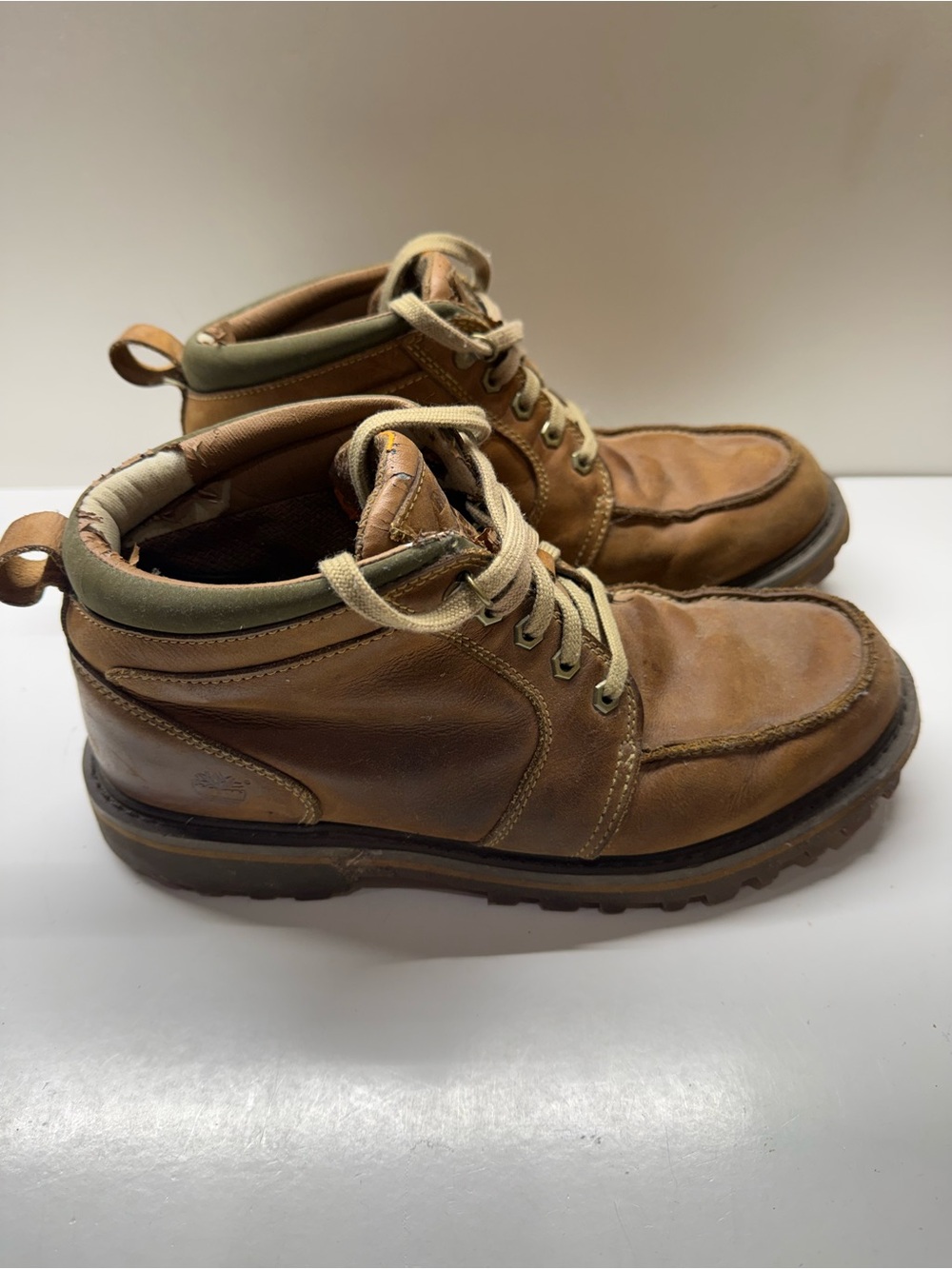 Timberland Brown Leather Hiking Boots size 11- Men's